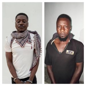 Mr Christopher Adamu (aka “Suffer”) and Mr James Yangyang