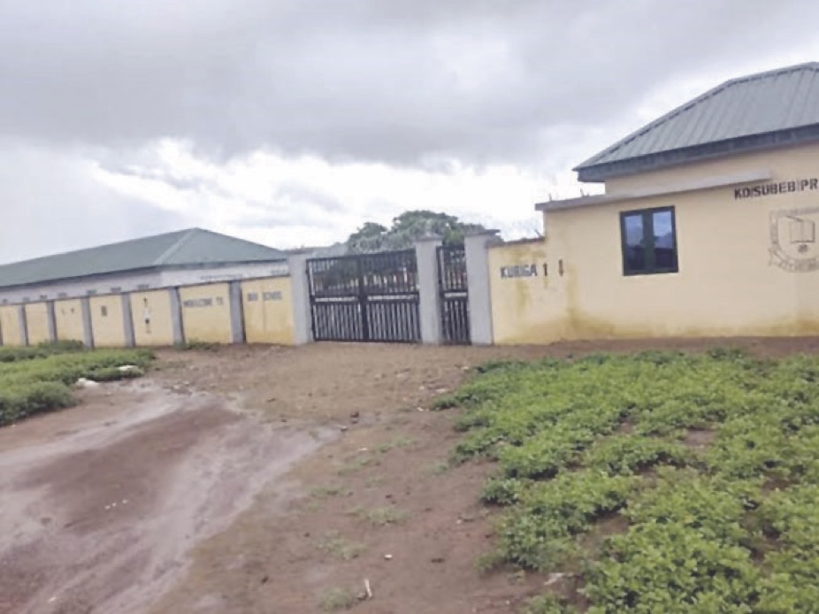 Newly built primary school in Kuriga