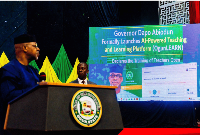 Ogun: Students laud Abiodun over launch of AI-powered teaching platform, 100,000 capacity poultry pen