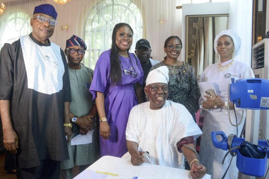 At 86, Okoya offers free medical services to over 1, 000 Lagos residents