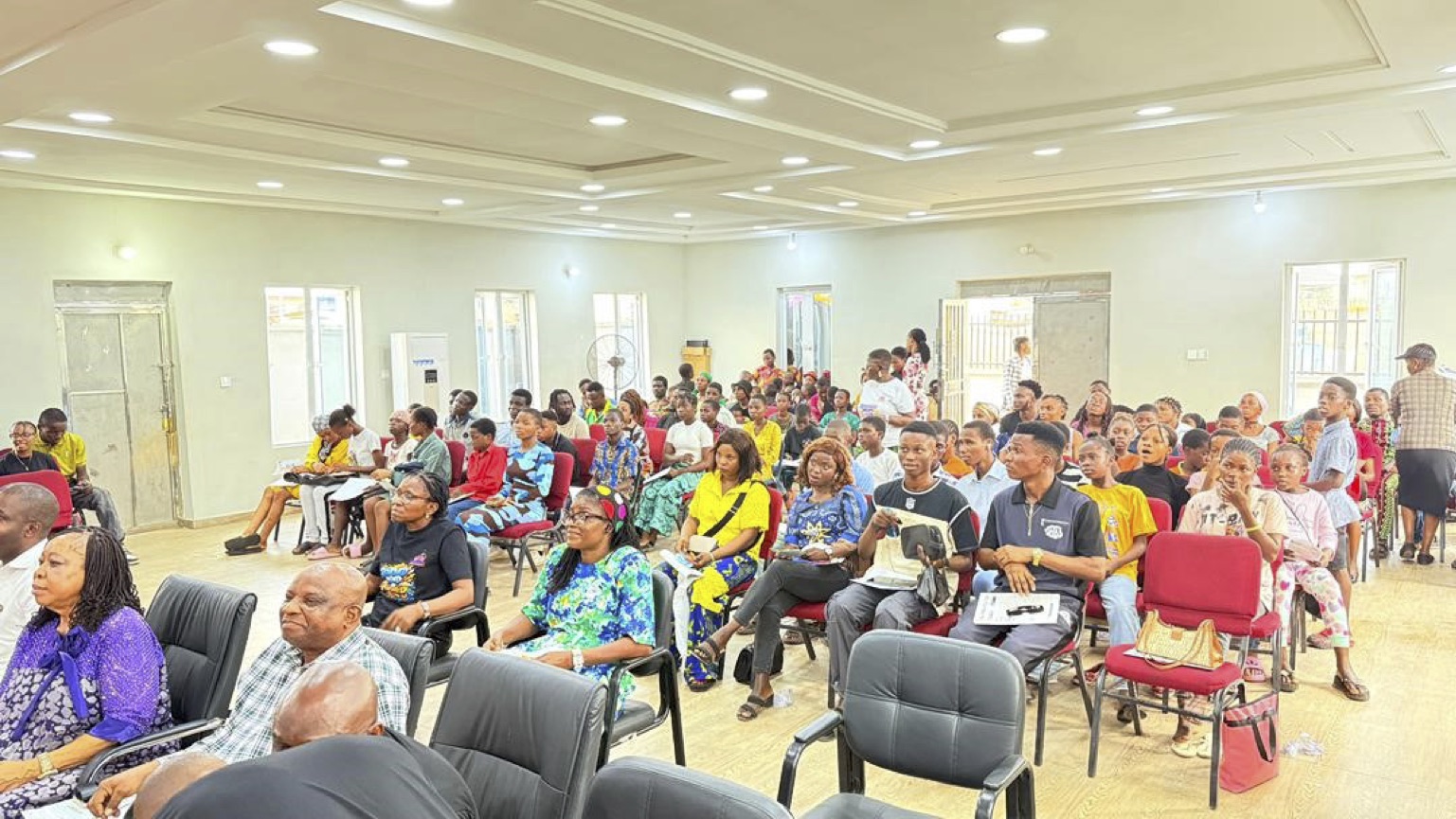 Participants at the event
