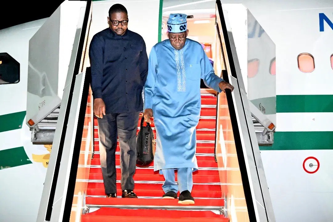 Tinubu back home after Abu Dhabi Sustainability Week
