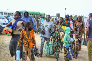 Returnees at Pulka, Gwoza LGA Borno State after 11 years in Cameroon