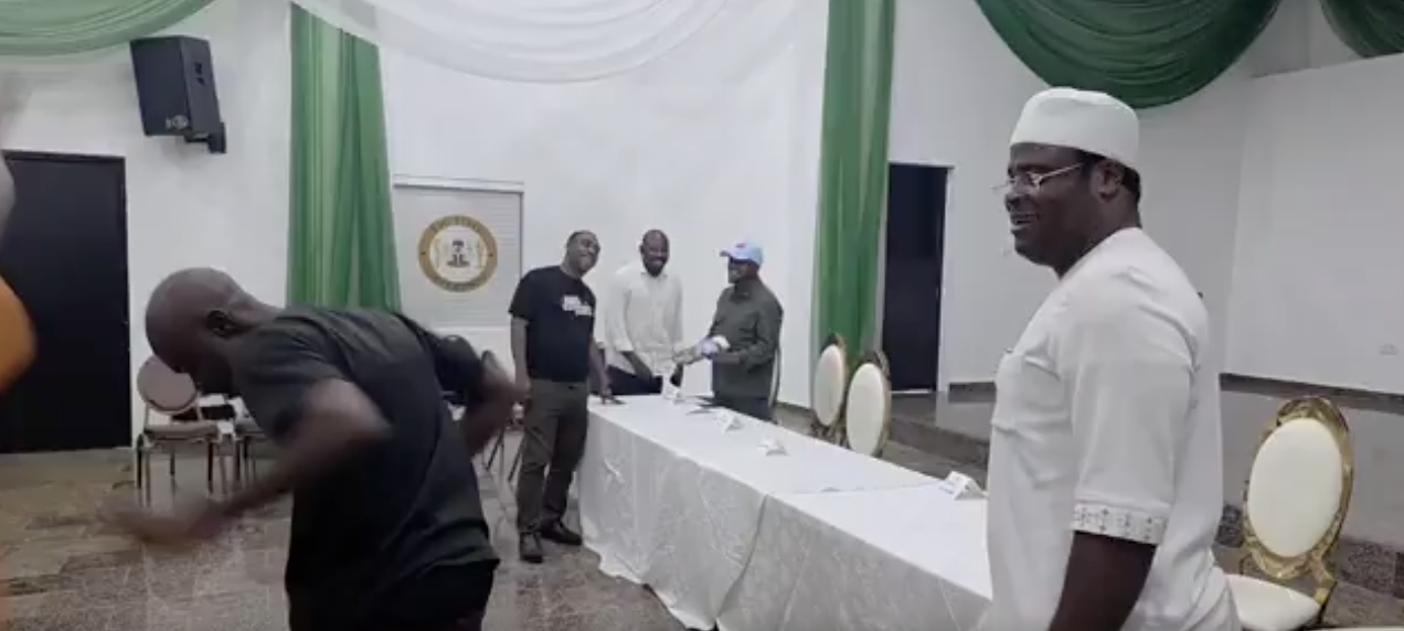 Okpebholo receives released AAU students, warns against violence