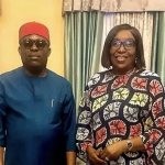 Rivers State Governor Siminalayi Fubara and Deputy Governor Ngozi Odu