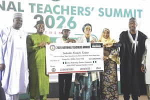 Solanke Francis Taiwo with dignitaries at the event