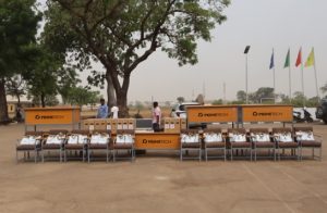Sundry items donated to the school at the recent CSR activity in Government