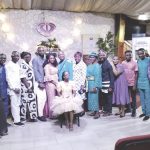 The author, Ifeoluwalose Ogunlana, in the middle
