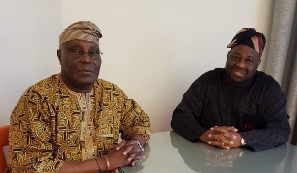 Atiku Abubakar and Dele Momodu