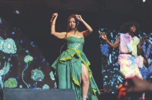 Weeha performing