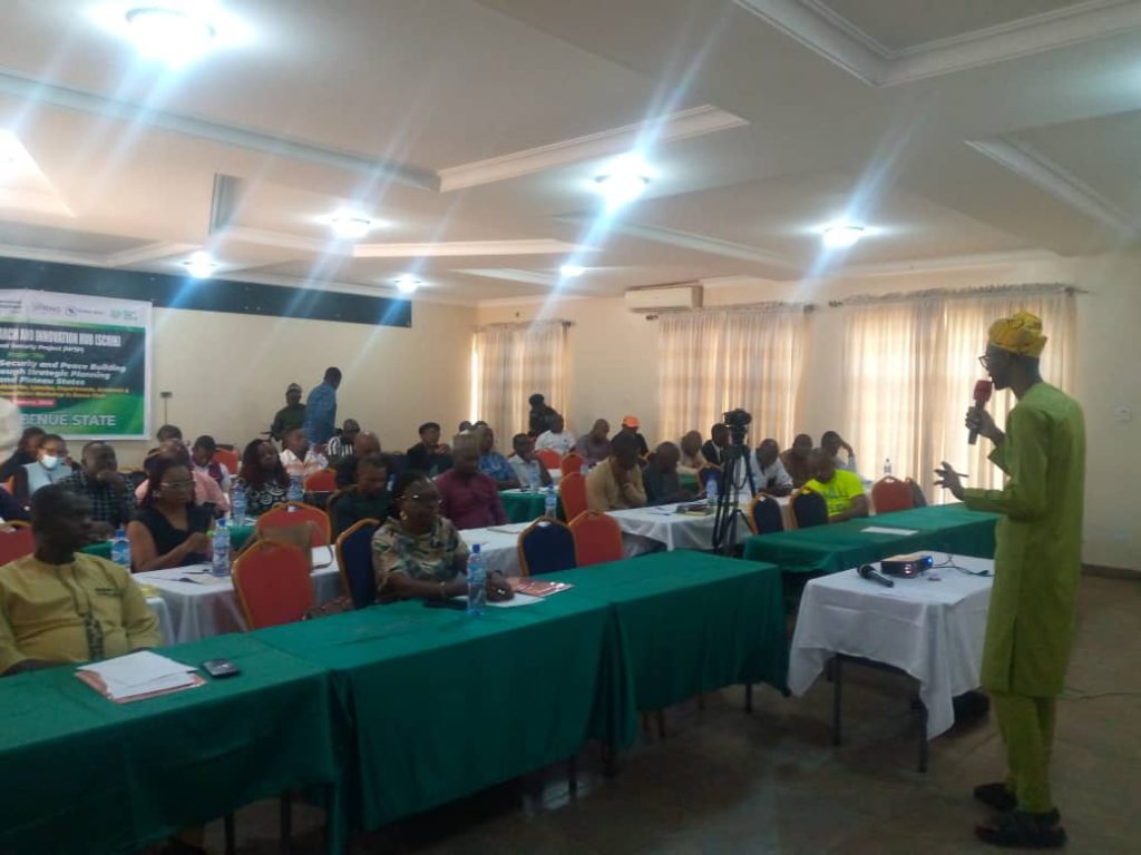 Benue, NFSP/SCRIH partner on peace-building, food security