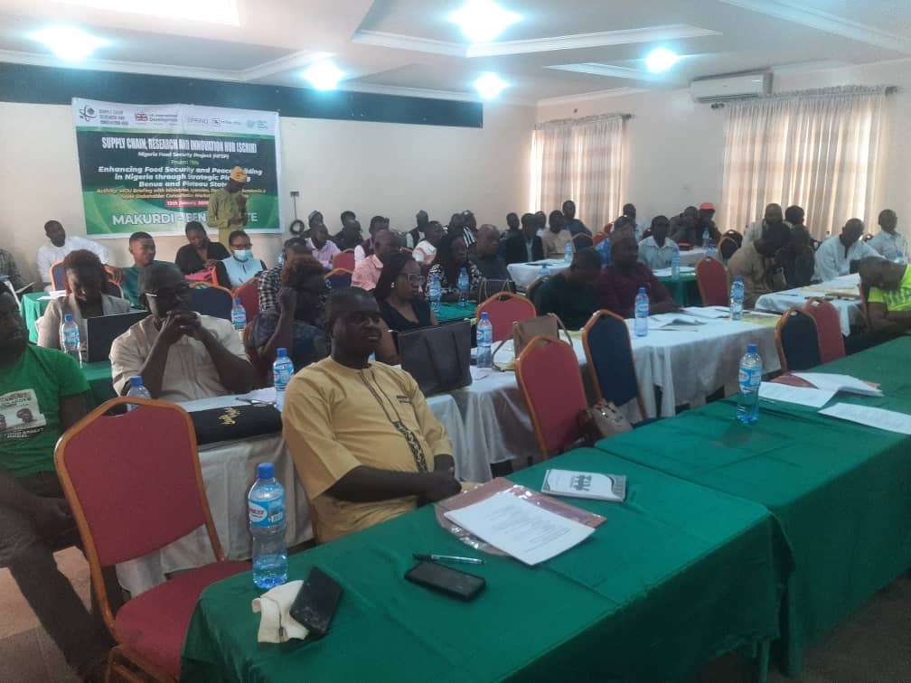 Benue, NFSP/SCRIH partner on peace-building, food security