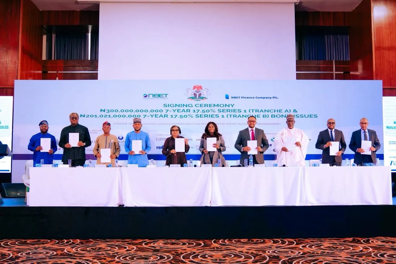 NBET completes ₦501bn first tranche of ₦4trn power bond