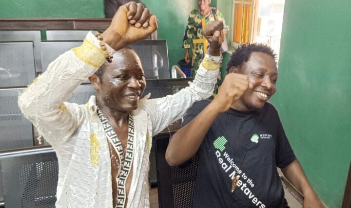 Taiwo Hassan and Dele Frank