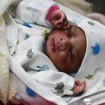 First baby of 2026, a girl, at the Federal Medical Centre Jabi, Abuja on Thursday, January 1, 2026