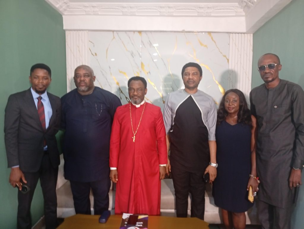 Archbishop Josef Bassey (third from left) and other members of the Cross River State Destiny Project Council