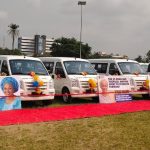 Mrs Tinubu donates 50 buses, 30 tricycles to OAU