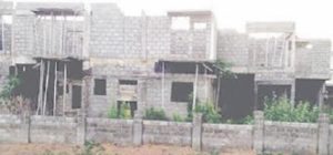 • An estate under construction