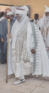 • Emir of Borgu, Suleiman Haliru Jikantoro