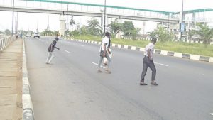 •Pedestrian crossing