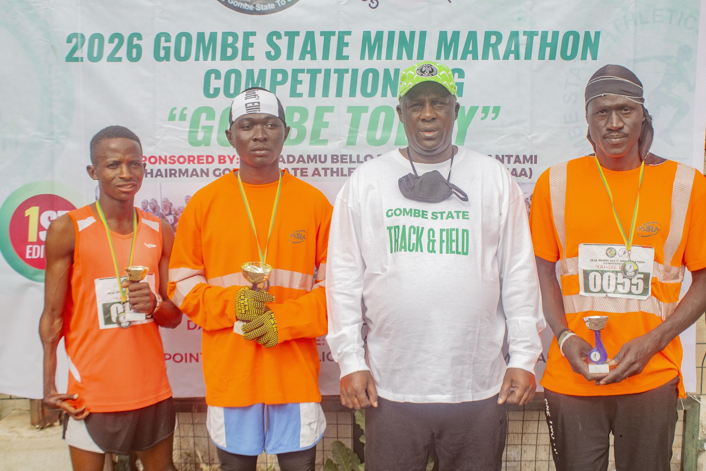 Gombe athletics chair hosts 5km race with N600,000 prize pool