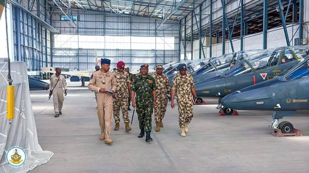 AOC Air Training Command inspects operations at NAF Base Kainji