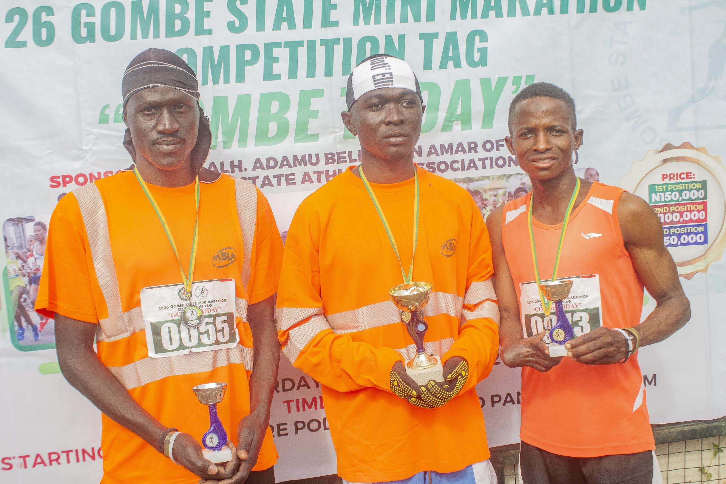 Gombe athletics chair hosts 5km race with N600,000 prize pool