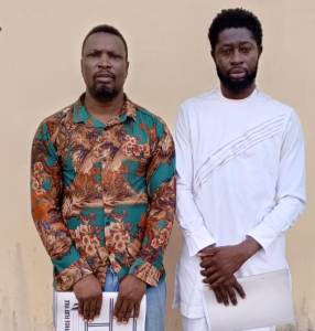 Ufuoma Sunday James and Lawrence Umuakpero Oboguayivwgue