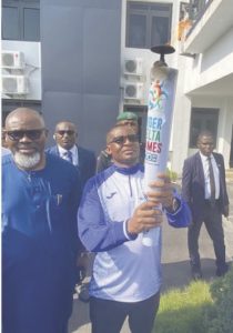 2nd Niger Delta Games torch lit in Calabar.