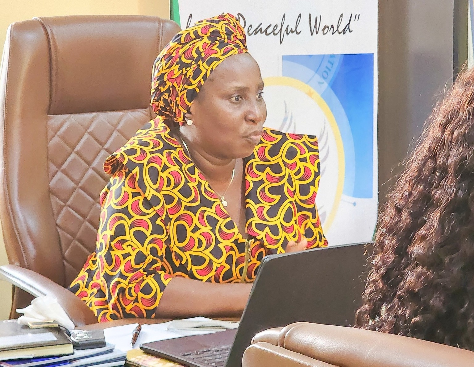 Director-General of the Benue State Peace and Reconciliation Commission, Josephine Habba