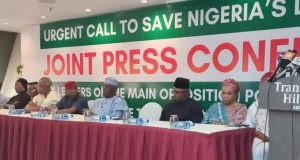 Opposition parties reject new Electoral Act