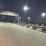 A light highway in Lagos