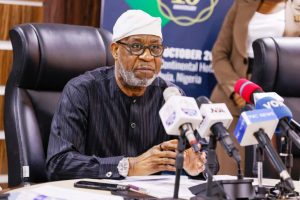 Minister of Solid Minerals Development Dele Alake