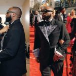 Davido and Chioma at the Grammys