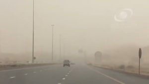 Dusty-weather