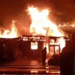 Early morning fire