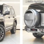 Front and rear views of Jetour G700 high-performance, full-size luxury plug-in hybrid SUV