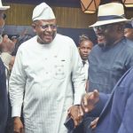 Governor Otu and the host, Rt. Hon Idagbo