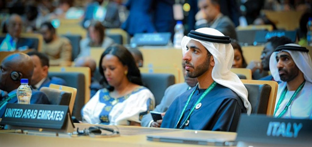 Minister of State of the United Arab Emirates (UAE) Sheikh Shakhbout bin Nahyan Al Nahyan