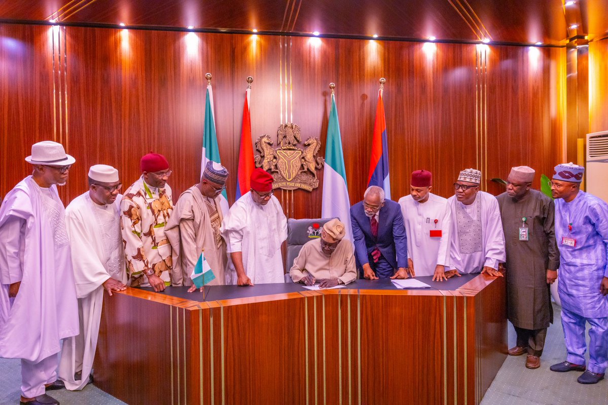 Time for confidence in our system: Tinubu signs Electoral Act 2026