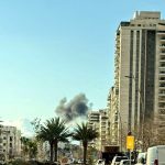 Israeli media report a ballistic missile impact in central Israel (Image source: @Globalsurv on X)