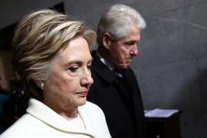 Hillary and Bill Clinton