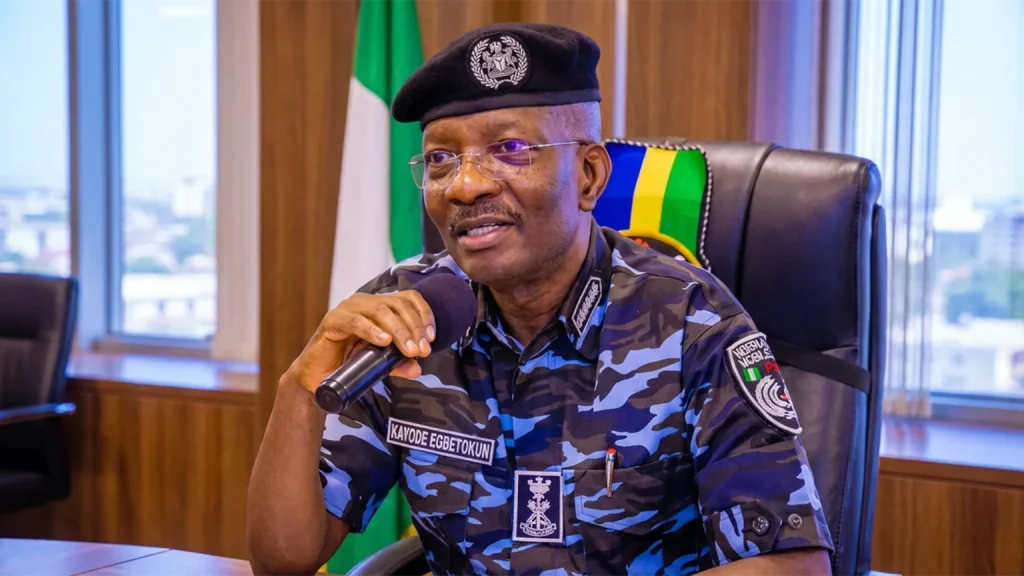 Inspector-General of Police Kayode Egbetokun