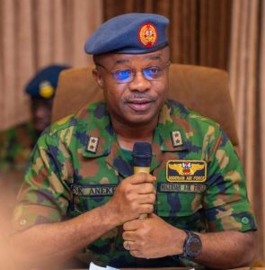 Chief of the Air Staff, Air Marshal Sunday Aneke