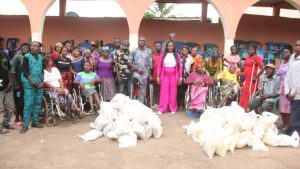 Mabel Ihegboro Foundation outreach at Umulolo, Amaegbu in Nkwerre , lmo State, recently