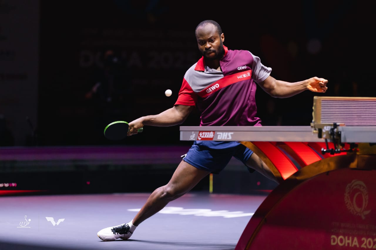 Aruna’s conqueror Assar to defend titles at 2026 ITTF Africa Cup in Libya