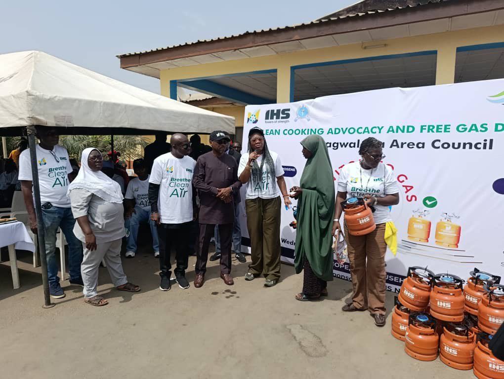 FCTA, IHS Nigeria launch free gas cylinders, insurance to curb killer indoor smoke in Gwagwalada