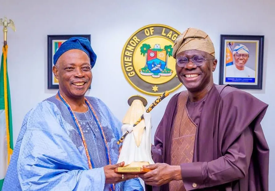 Ladoja renews call for constitutional role for traditional rulers, visits Sanwo-Olu
