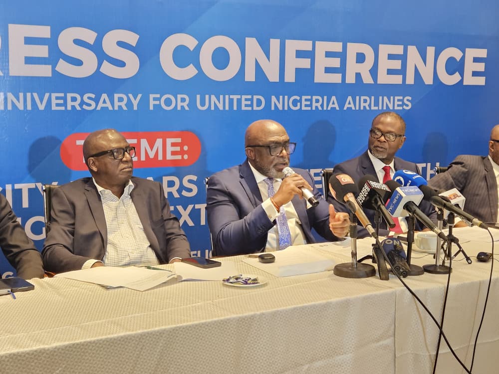 Prof. Obiora Okonkwo at press conference