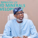 Minister of Solid Minerals Development Dr Dele Alake